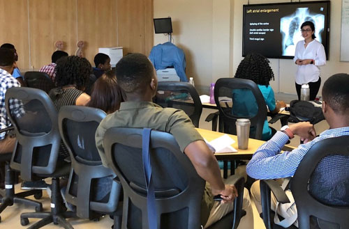 Botswana – UPENN Partnership  (BUP) Lecturing to medical students at the University of Botswana